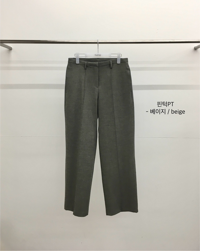 HEMP-P韓國代購女士新品人氣真品26春夏推薦休閑褲春款褶裥hemp休閑褲圖色1