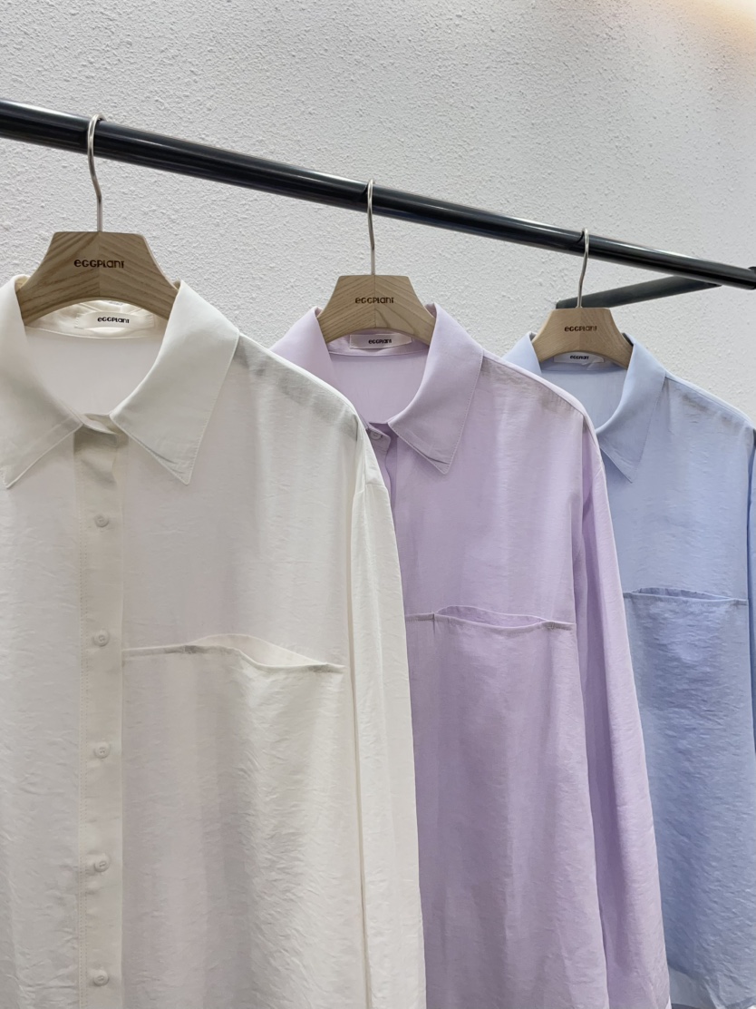 EGGPLANT東大門直郵女裝新品人氣熱賣職業襯衫蕾絲衫絲綢EGGPLANT襯衫/蕾絲衫