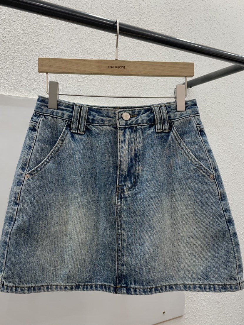 EGGPLANT韓國直郵女裝新款真品熱賣26春夏休閑推薦時尚短裙EGGPLANT短裙