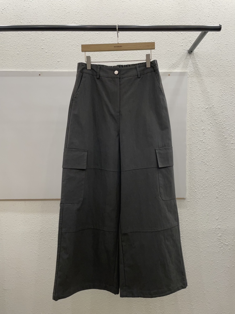 EGGPLANT韓國直郵女士新品人氣職業推薦熱賣時尚26春夏休閑褲EGGPLANT休閑褲圖色2