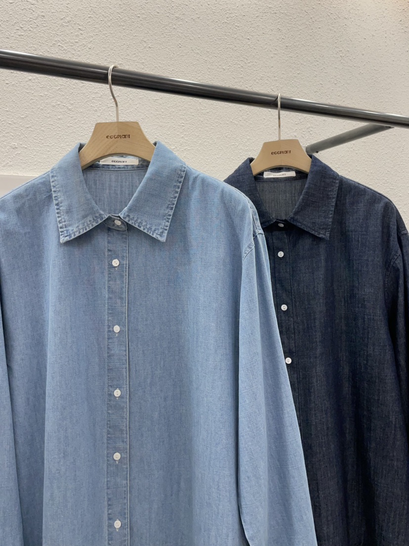 EGGPLANT韓國代購女裝新款時尚休閑職業人氣26春夏襯衫蕾絲衫EGGPLANT襯衫/蕾絲衫