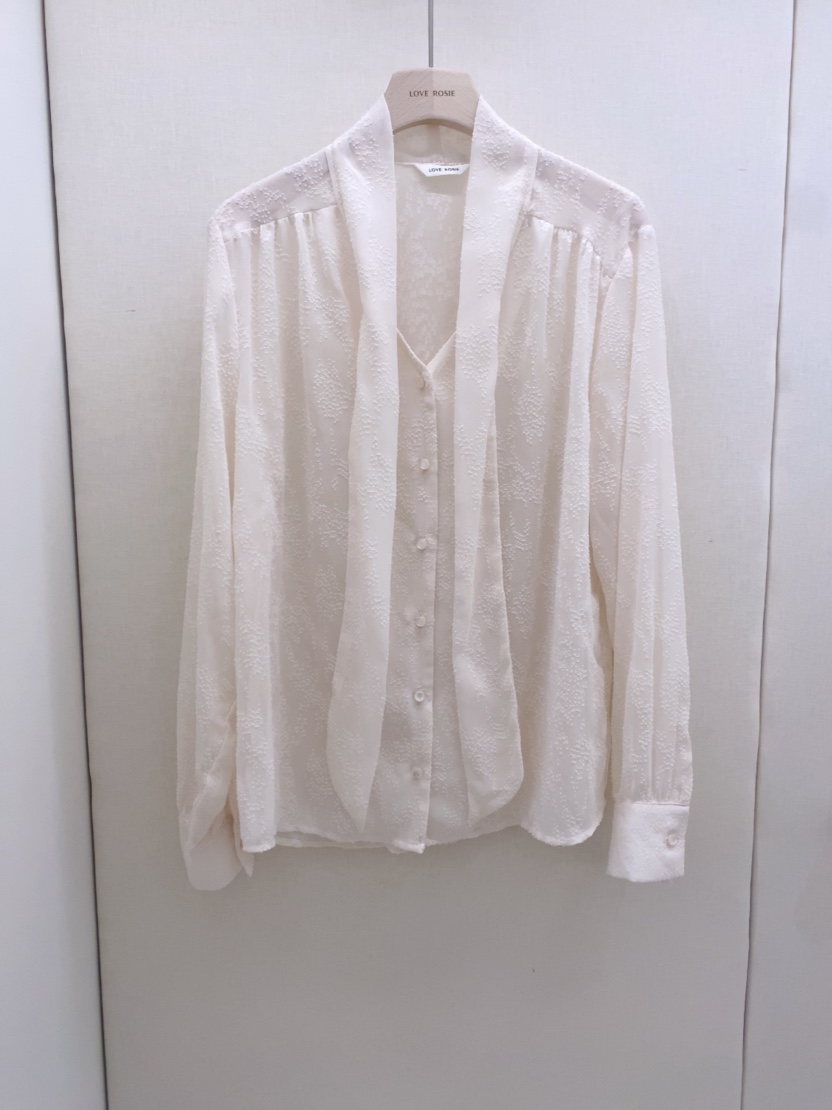 LOVE ROSIE韓國直郵女裝新款26春夏人氣推薦襯衫蕾絲衫棉LOVE ROSIE襯衫/蕾絲衫圖色1