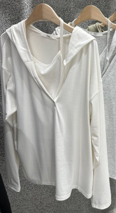 UNA/THE MAY韓國代購女士新款26春夏熱賣套裝連帽衫套裝THEMAY/UNA套裝圖色1