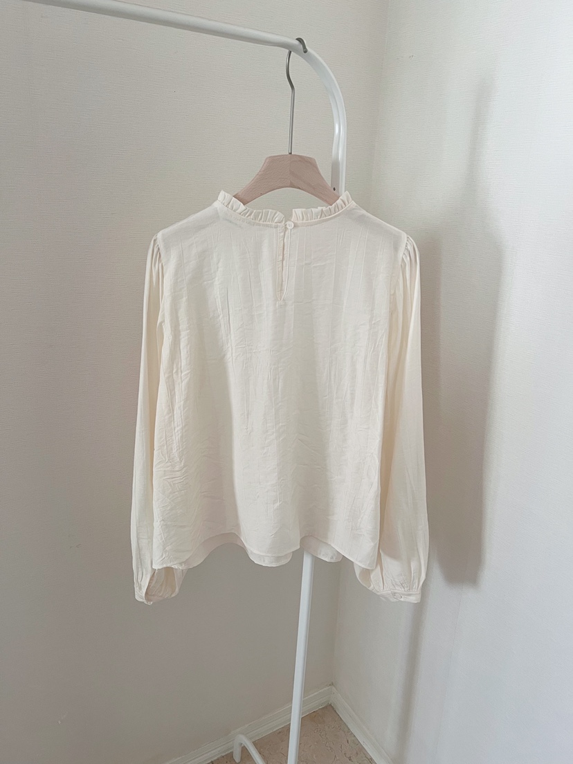 LOVE ROSIE韓國直郵女裝新品26春夏時尚襯衫蕾絲衫泡泡袖LOVE ROSIE襯衫/蕾絲衫