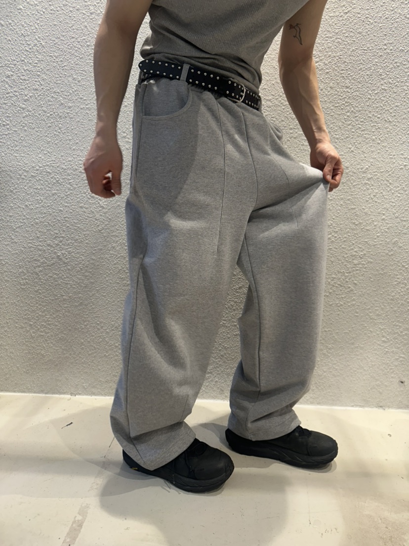 REDDISH BROWN韓國代購女裝新款休閑真品26春夏休閑褲腰帶REDDISH BROWN休閑褲