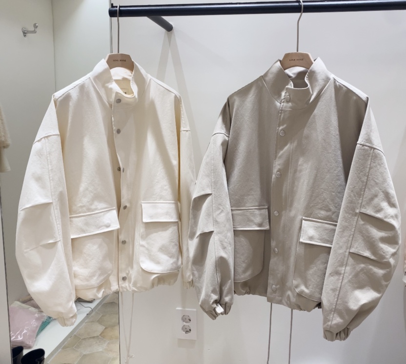 LOVE ROSIE韓國直郵女裝新款休閑26春夏熱賣時尚夾克口袋LOVE ROSIE夾克