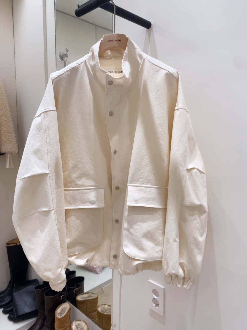 LOVE ROSIE韓國直郵女裝新款休閑26春夏熱賣時尚夾克口袋LOVE ROSIE夾克圖色1