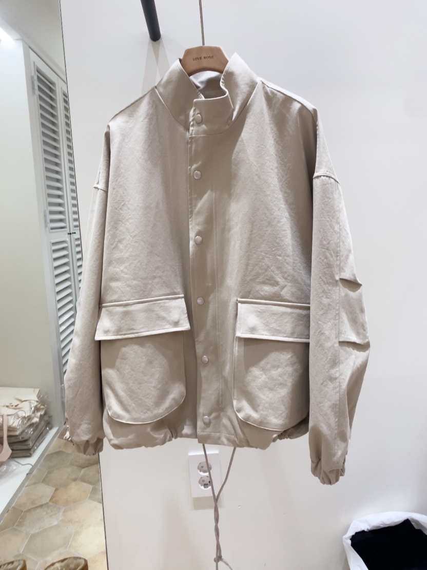 LOVE ROSIE韓國直郵女裝新款休閑26春夏熱賣時尚夾克口袋LOVE ROSIE夾克圖色2