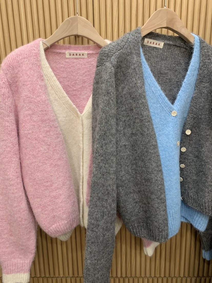 DARAK韓國代購女士新品26春夏職業真品熱賣時尚休閑針織衫DARAK針織衫