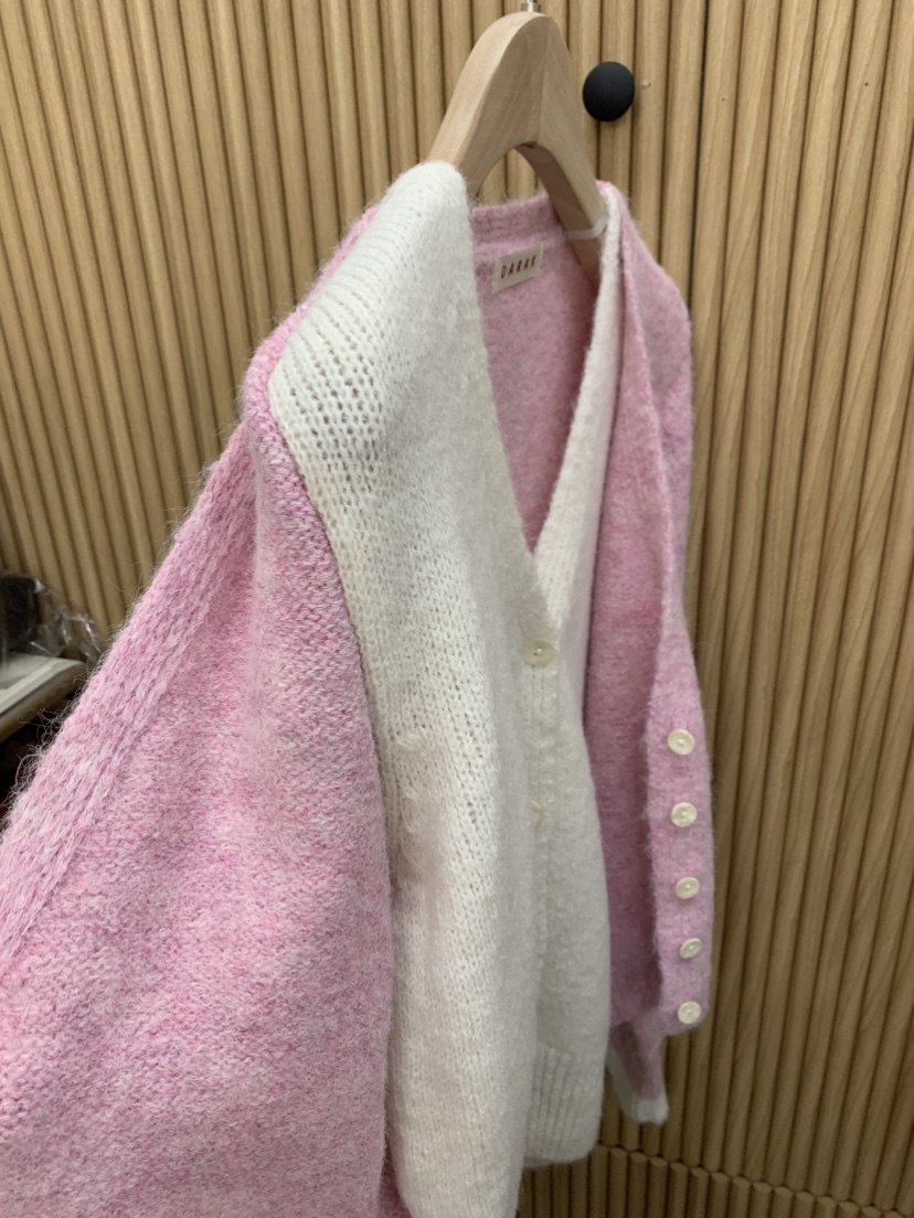 DARAK韓國代購女士新品26春夏職業真品熱賣時尚休閑針織衫DARAK針織衫