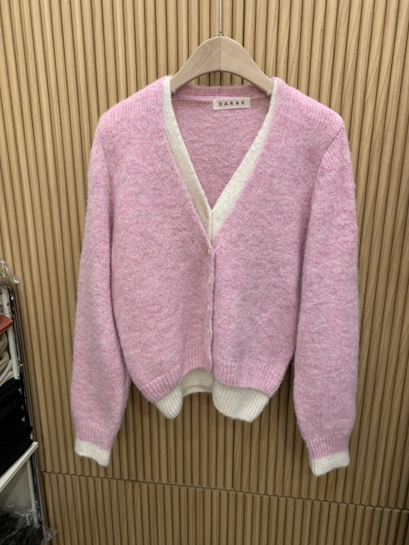 DARAK韓國代購女士新品26春夏職業真品熱賣時尚休閑針織衫DARAK針織衫圖色1