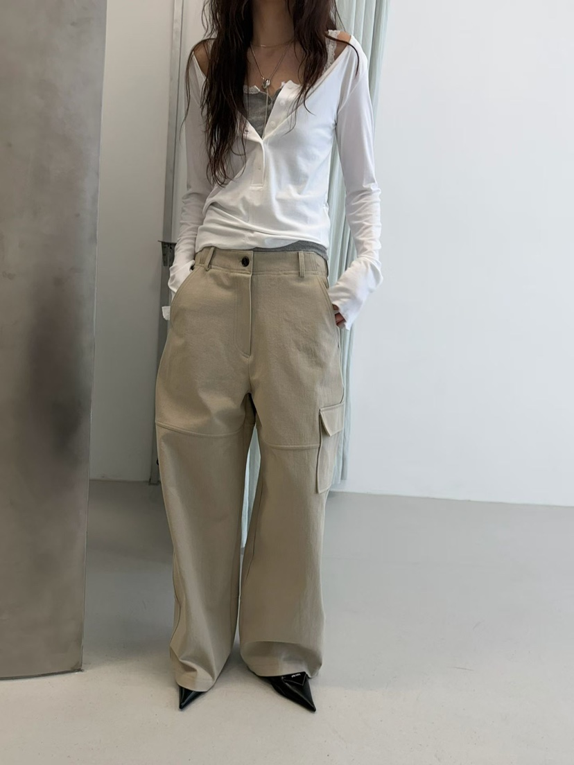 MINIMUZE東大門實拍女裝新品時尚職業推薦26春夏休閑休閑褲MINIMUZE休閑褲