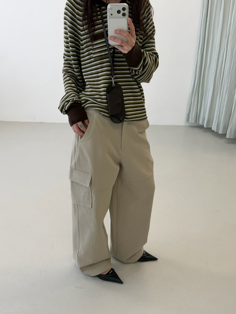 MINIMUZE東大門實拍女裝新品時尚職業推薦26春夏休閑休閑褲MINIMUZE休閑褲