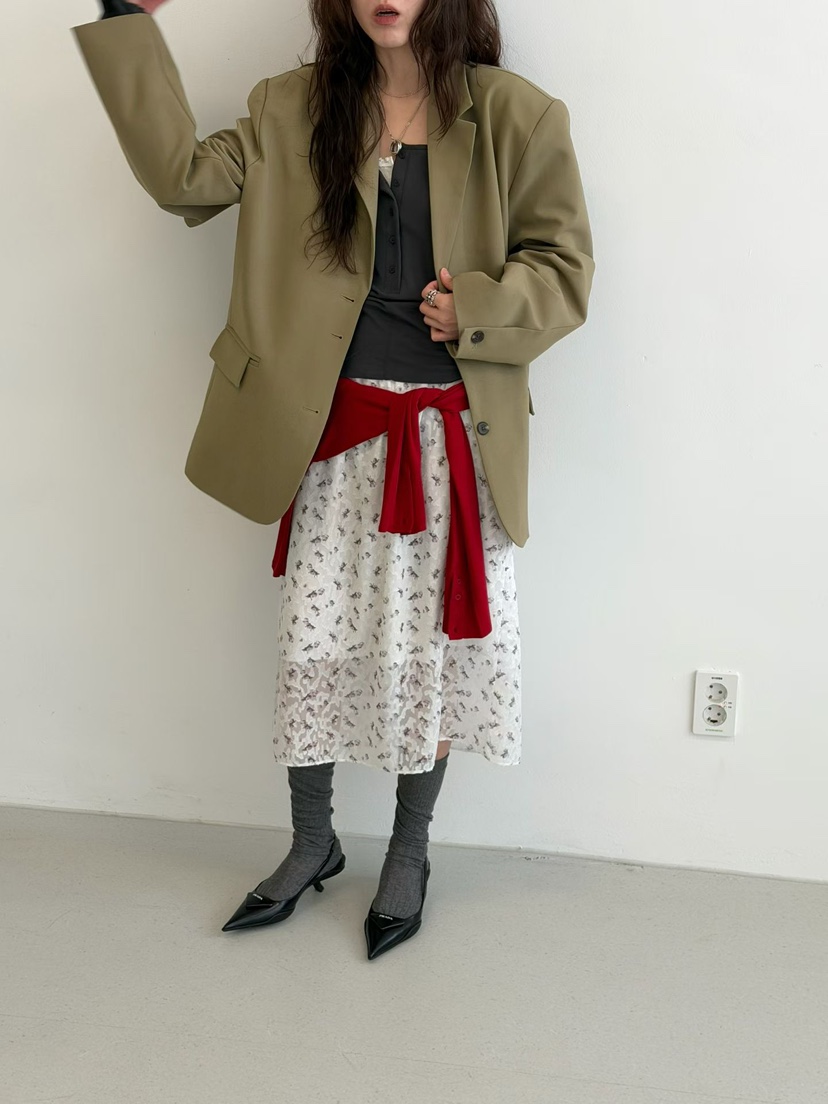 MINIMUZE韓國代購女士新品職業26春夏推薦真品休閑人氣夾克MINIMUZE夾克