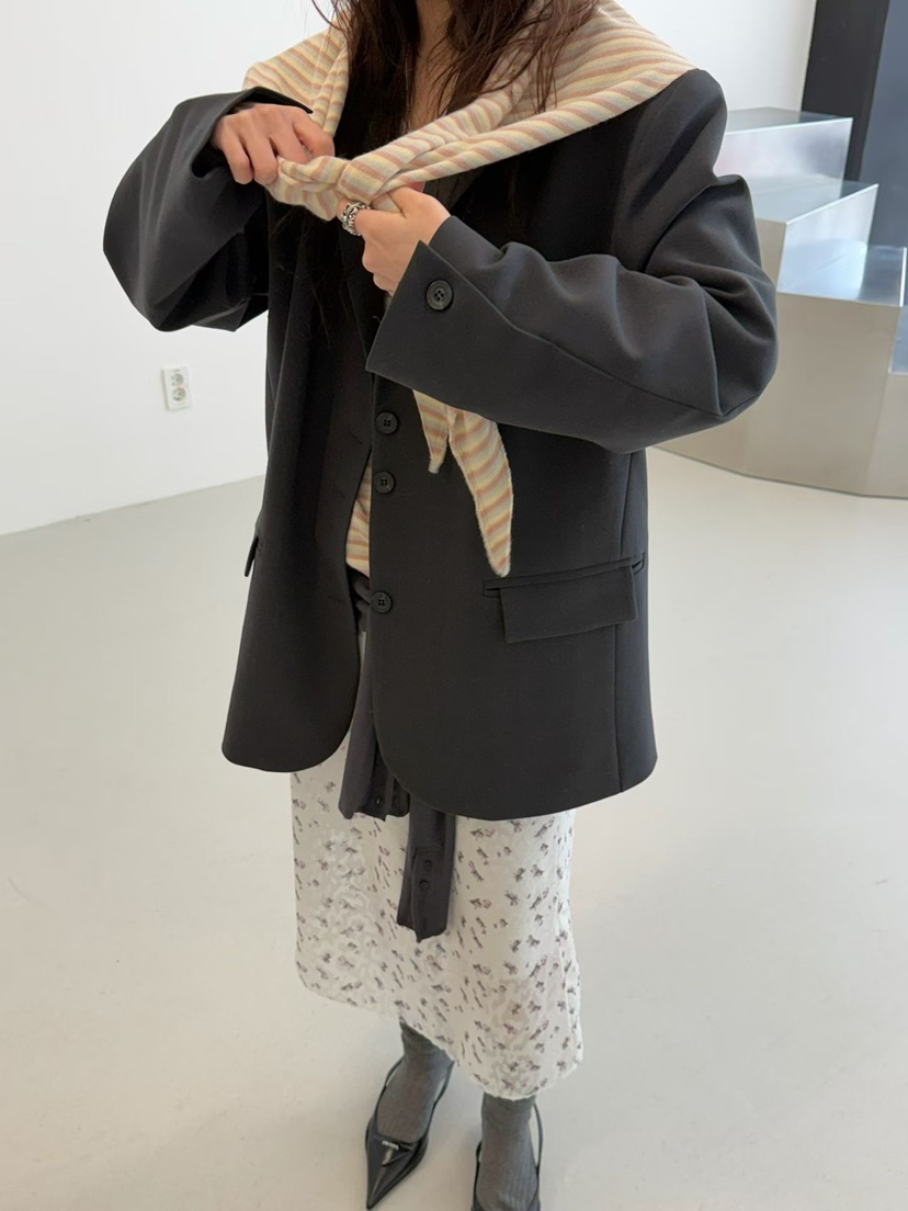 MINIMUZE韓國代購女士新品職業26春夏推薦真品休閑人氣夾克MINIMUZE夾克