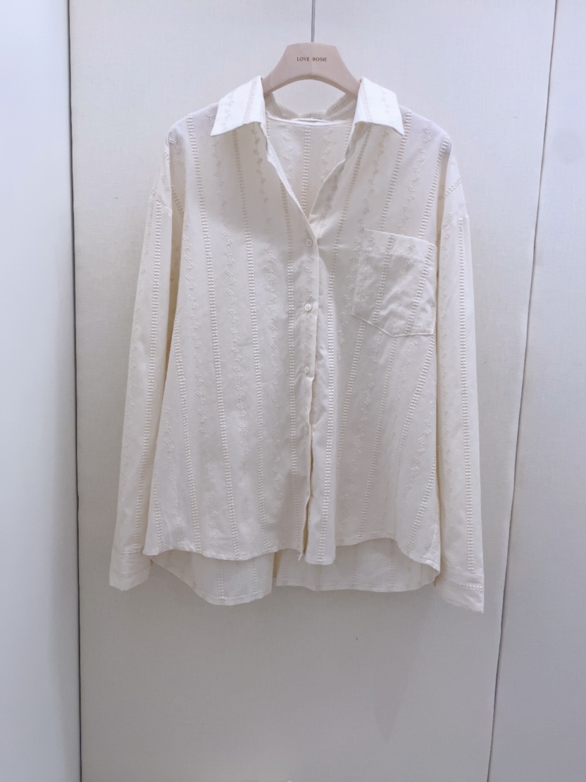 LOVE ROSIE韓國直郵女士新品熱賣人氣時尚襯衫蕾絲衫蕾絲LOVE ROSIE襯衫/蕾絲衫圖色2