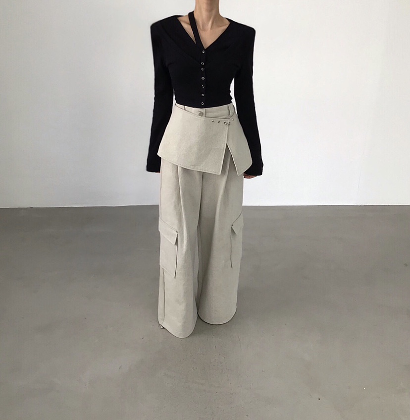 2TWO MOON韓國代購女士新品真品人氣熱賣時尚職業休閑褲2TWO MOON休閑褲