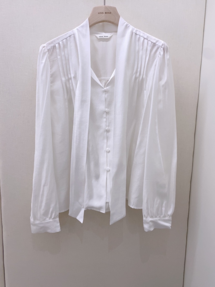 LOVE ROSIE東大門直郵女士新品推薦人氣真品襯衫蕾絲衫系帶LOVE ROSIE襯衫/蕾絲衫圖色1