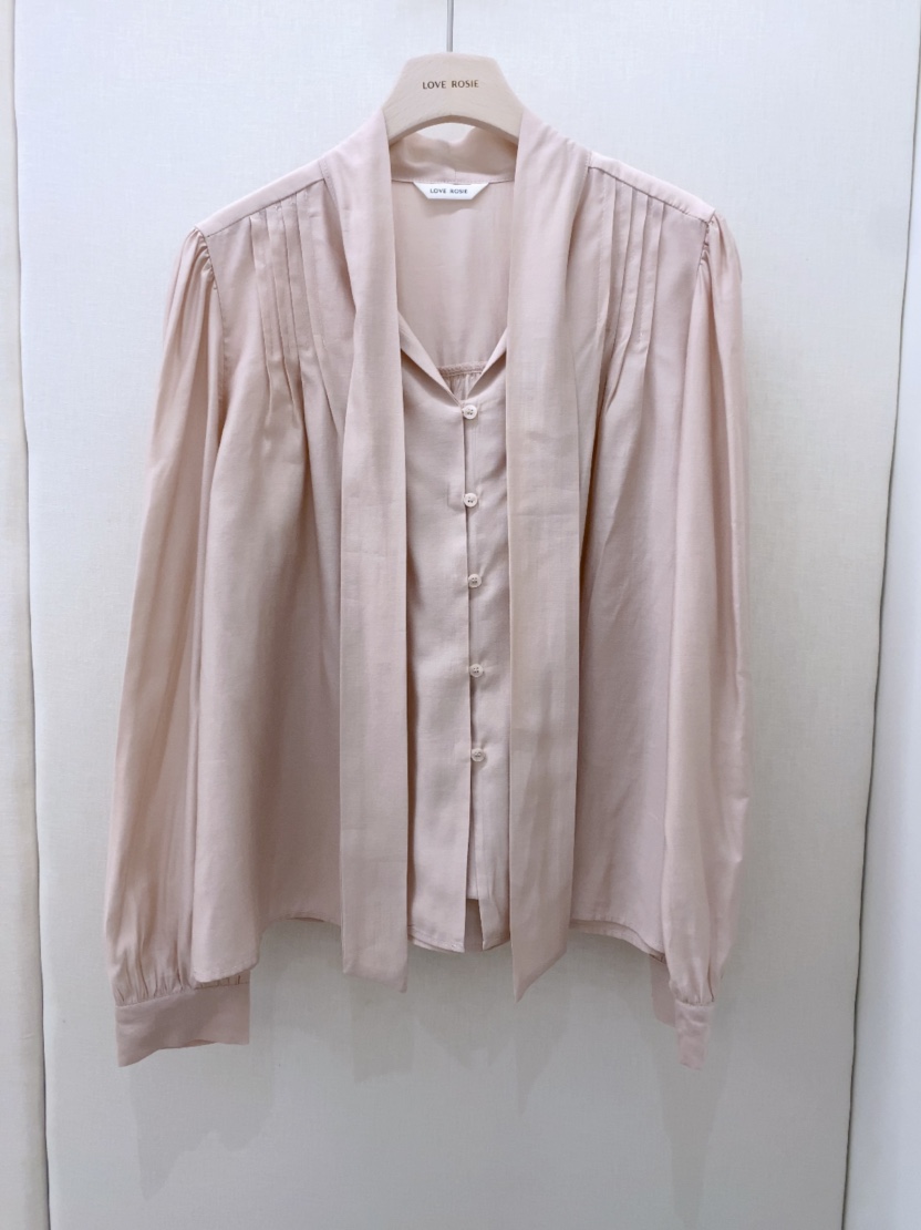 LOVE ROSIE東大門直郵女士新品推薦人氣真品襯衫蕾絲衫系帶LOVE ROSIE襯衫/蕾絲衫圖色2