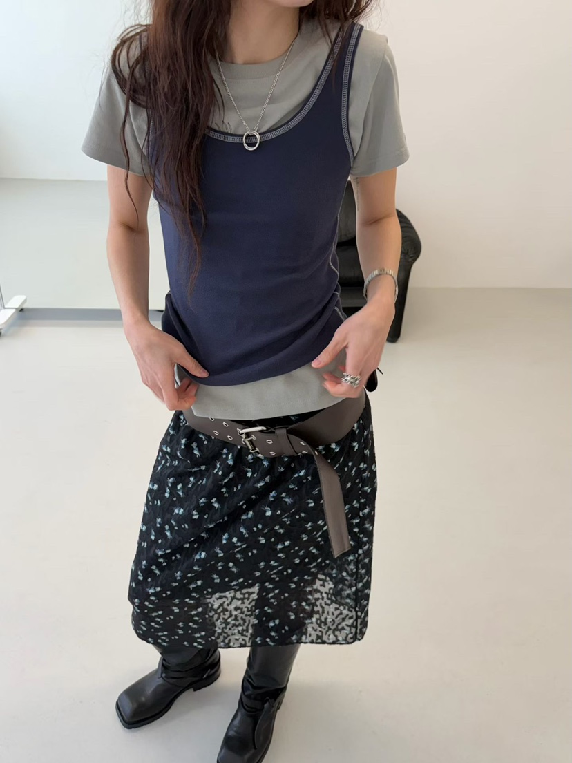 MINIMUZE韓國直郵女裝新品26春夏真品推薦熱賣人氣吊帶背心MINIMUZE吊帶/背心