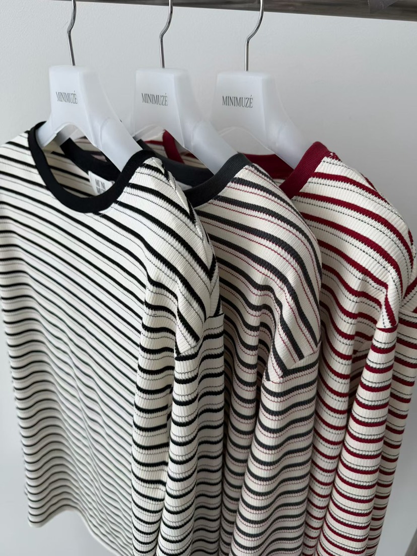 MINIMUZE東大門直郵女士新品人氣真品休閑熱賣時尚長袖T恤MINIMUZE長袖T恤