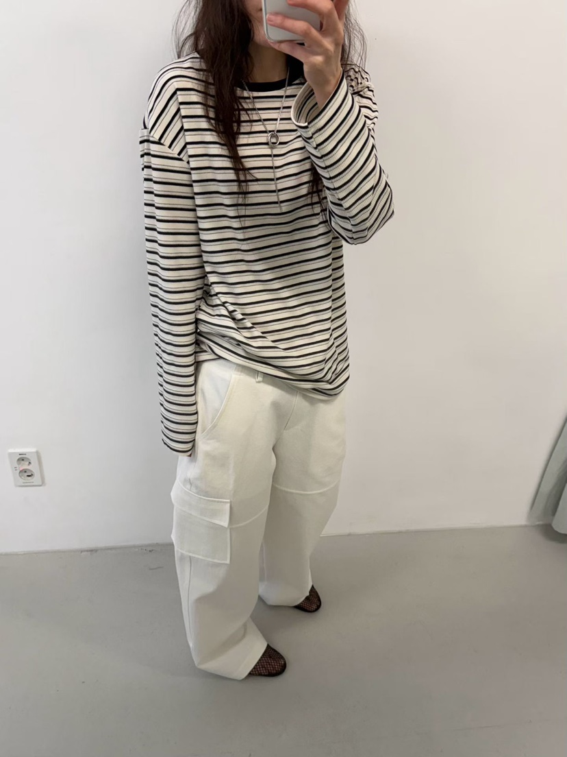 MINIMUZE東大門直郵女士新品人氣真品休閑熱賣時尚長袖T恤MINIMUZE長袖T恤