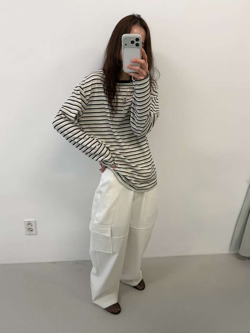 MINIMUZE東大門直郵女士新品人氣真品休閑熱賣時尚長袖T恤MINIMUZE長袖T恤