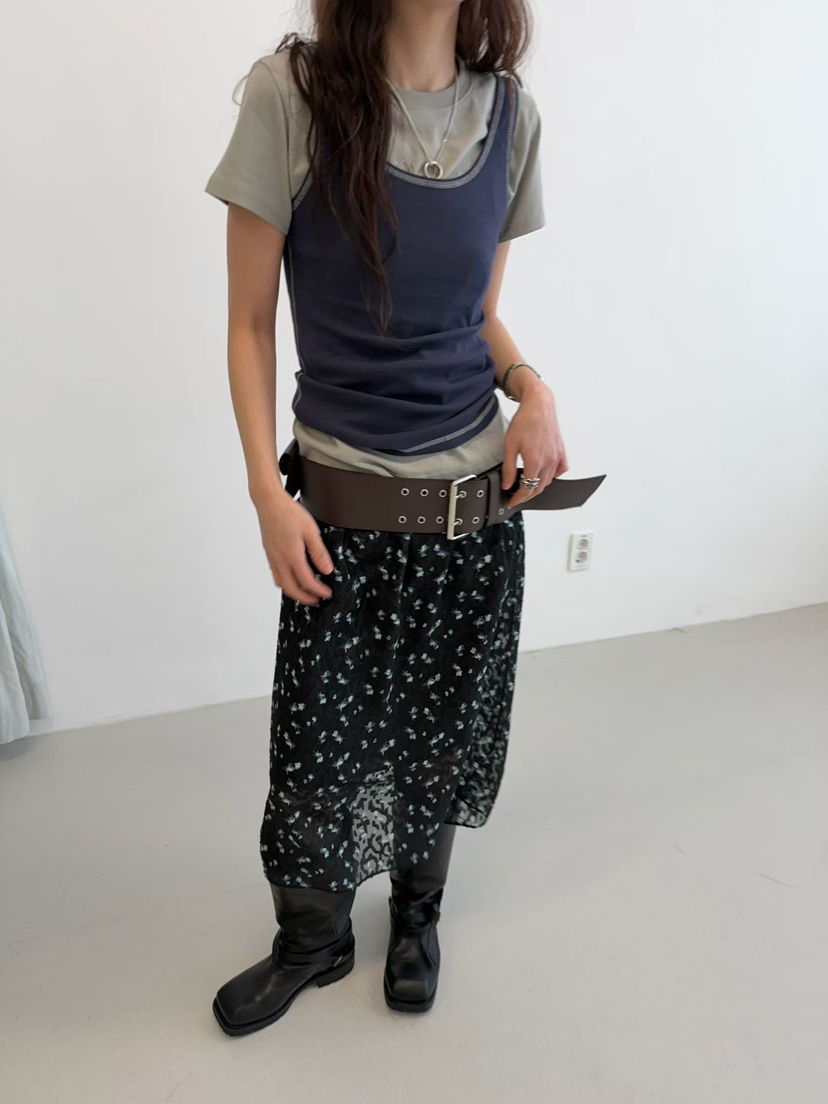 MINIMUZE東大門實拍女士新品休閑真品職業26春夏半身裙中短裙MINIMUZE半身裙/中短裙