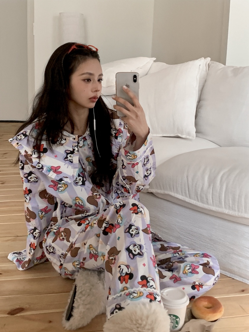 OURWAVE/OUR ROOM東大門代購女士新款26春夏人氣熱賣睡衣Our Wave/Our Room睡衣