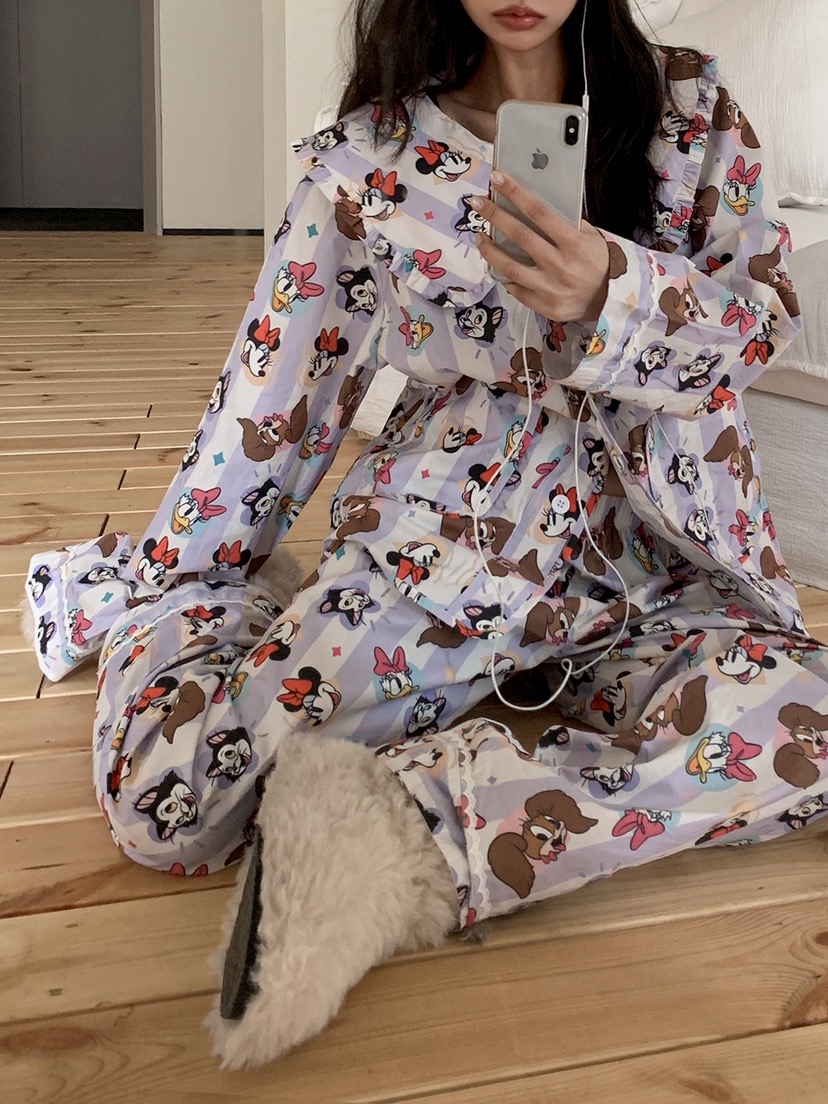 OURWAVE/OUR ROOM東大門代購女士新款26春夏人氣熱賣睡衣Our Wave/Our Room睡衣