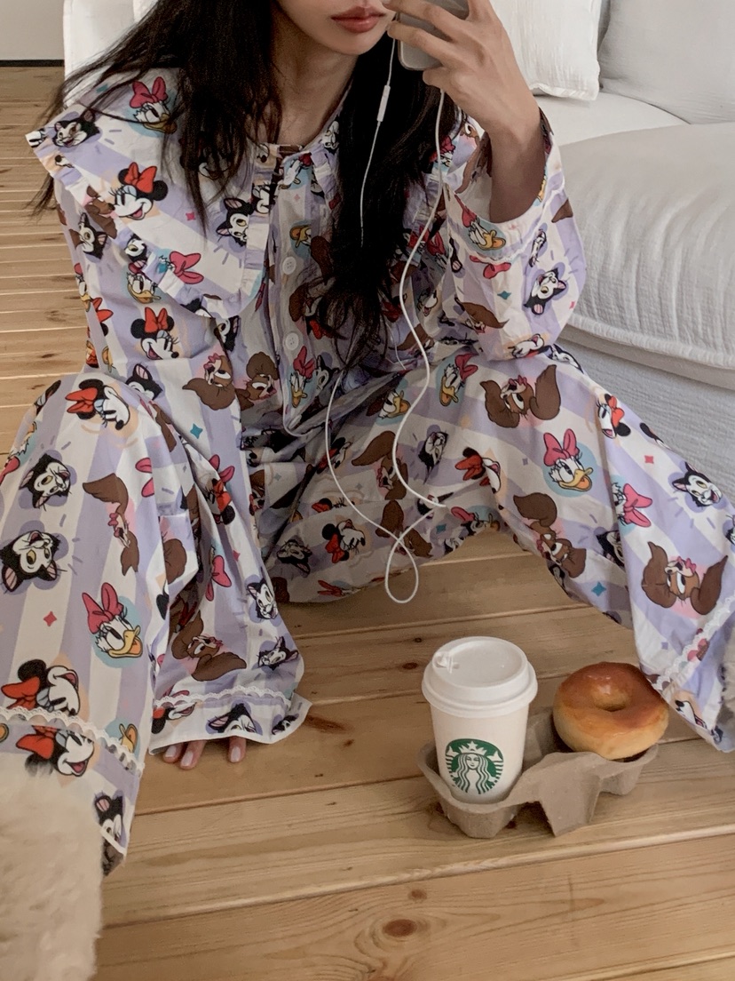 OURWAVE/OUR ROOM東大門代購女士新款26春夏人氣熱賣睡衣Our Wave/Our Room睡衣