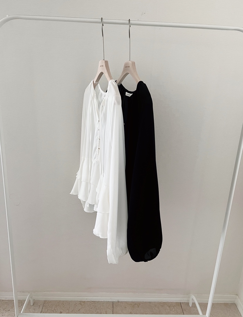 LOVE ROSIE東大門代購女士新品26春夏職業襯衫蕾絲衫荷葉邊LOVE ROSIE襯衫/蕾絲衫