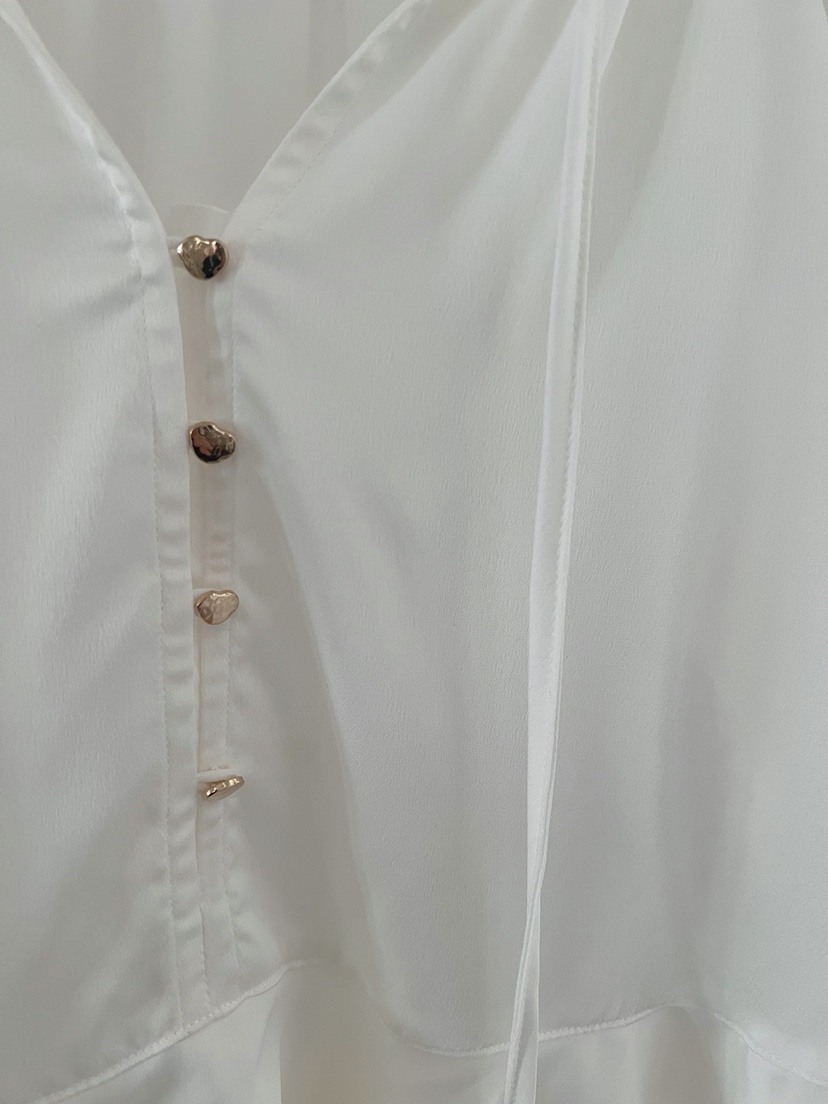 LOVE ROSIE東大門代購女士新品26春夏職業襯衫蕾絲衫荷葉邊LOVE ROSIE襯衫/蕾絲衫