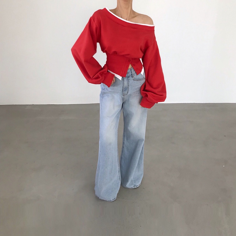 2TWO MOON韓國代購女士新品職業人氣熱賣時尚休閑26春夏衛衣2TWO MOON衛衣