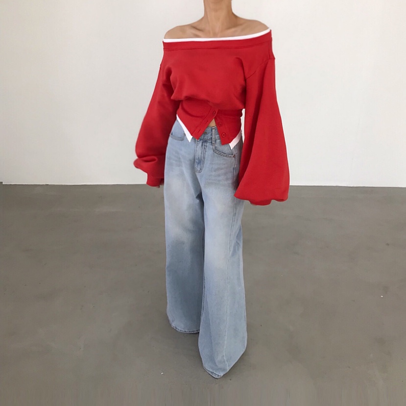 2TWO MOON韓國代購女士新品職業人氣熱賣時尚休閑26春夏衛衣2TWO MOON衛衣