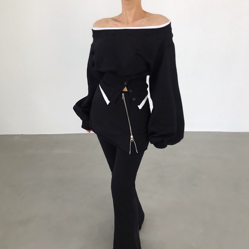 2TWO MOON韓國代購女士新品職業人氣熱賣時尚休閑26春夏衛衣2TWO MOON衛衣