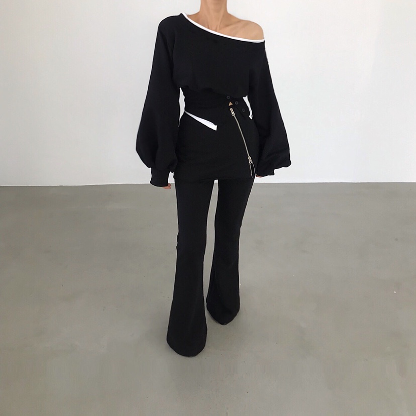 2TWO MOON韓國代購女士新品職業人氣熱賣時尚休閑26春夏衛衣2TWO MOON衛衣