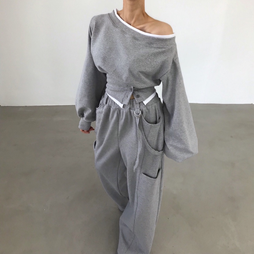 2TWO MOON韓國代購女士新品職業人氣熱賣時尚休閑26春夏衛衣2TWO MOON衛衣圖色2