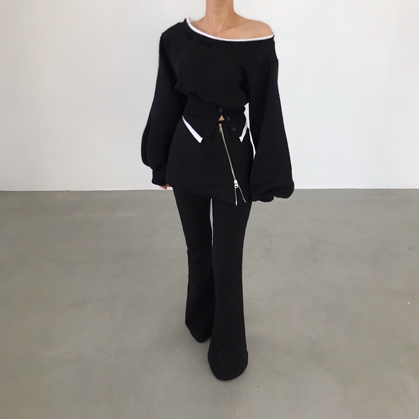 2TWO MOON韓國代購女士新品職業人氣熱賣時尚休閑26春夏衛衣2TWO MOON衛衣圖色3