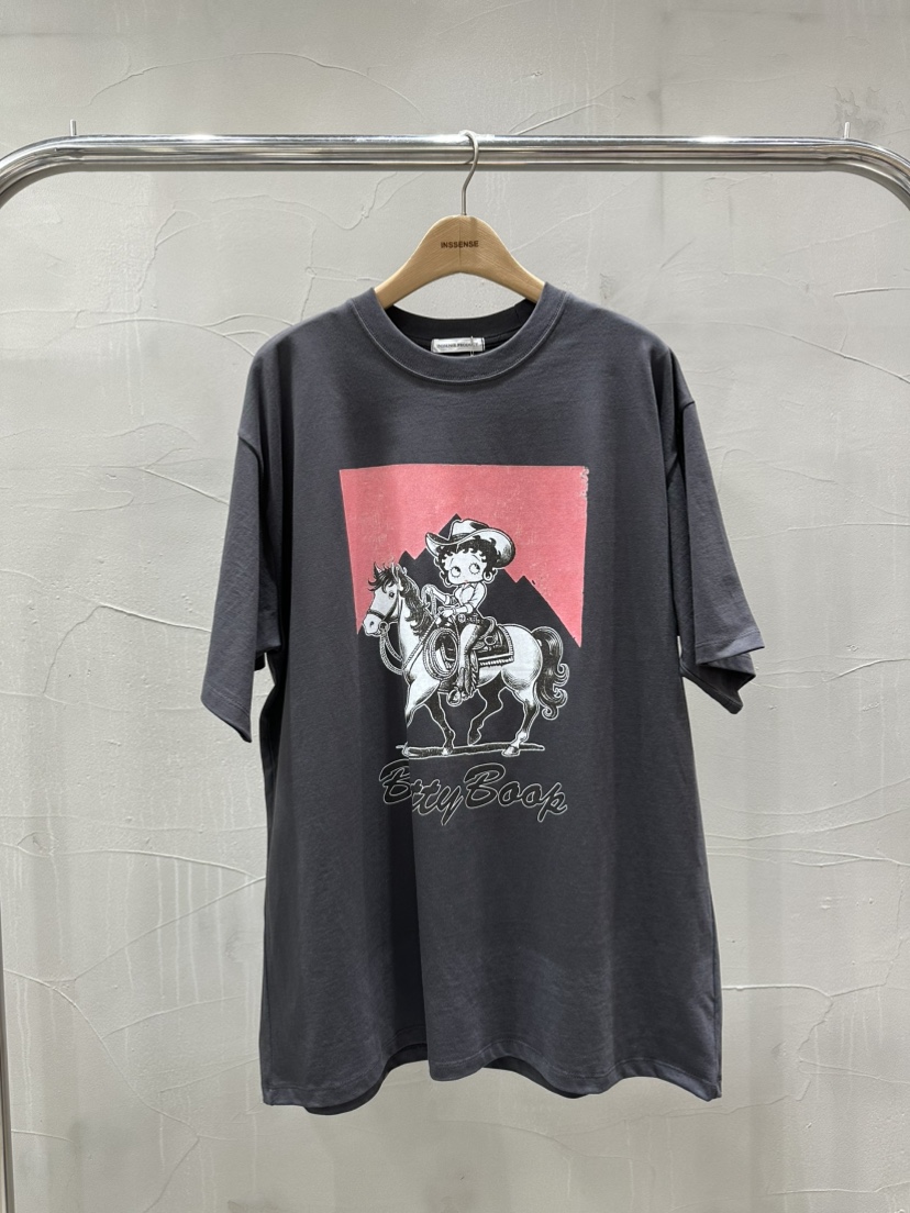 INSSENSE-A東大門直郵女裝新品真品人氣26春夏職業休閑T恤INSSENSE-AT恤圖色1