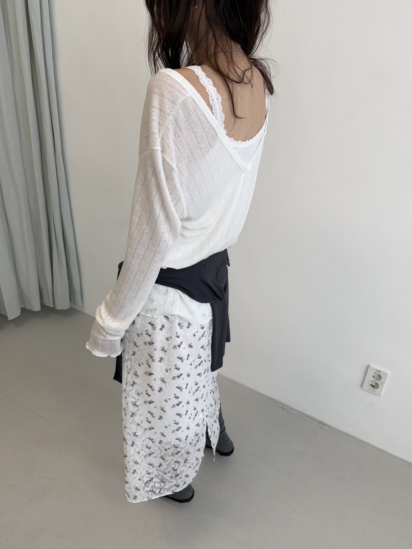 MINIMUZE韓國代購女裝新款熱賣時尚休閑人氣26春夏長袖T恤MINIMUZE長袖T恤