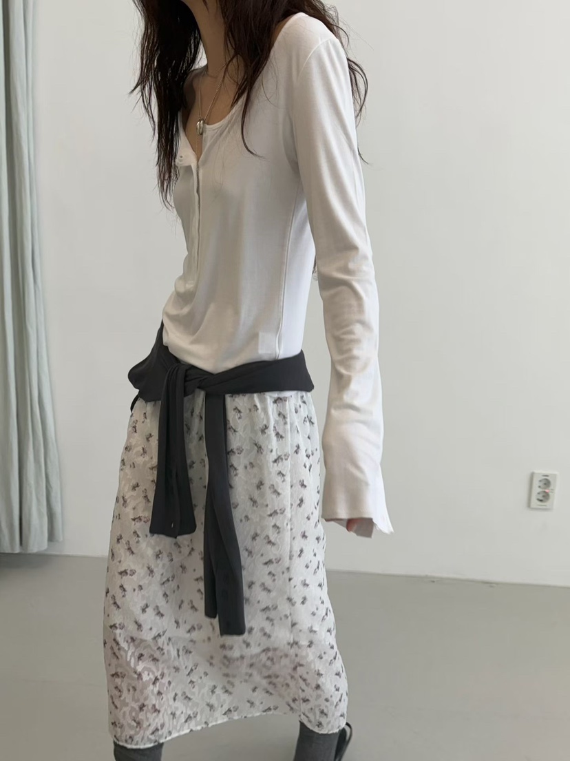 MINIMUZE韓國代購女士新品熱賣真品人氣26春夏休閑長袖T恤MINIMUZE長袖T恤