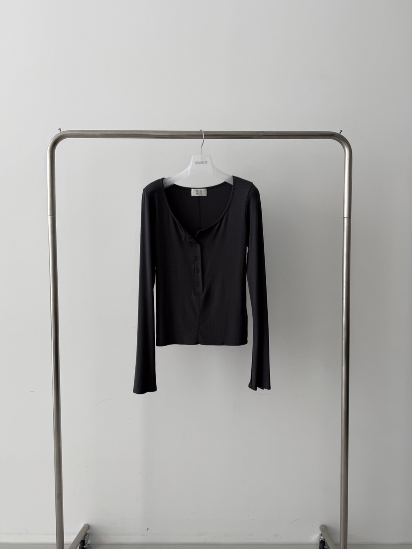 MINIMUZE韓國代購女士新品熱賣真品人氣26春夏休閑長袖T恤MINIMUZE長袖T恤圖色3