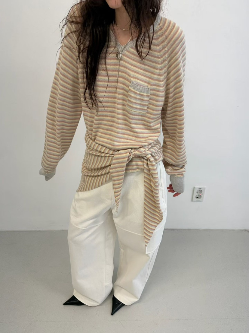 MINIMUZE韓國代購女裝新款26春夏推薦熱賣休閑真品長袖T恤MINIMUZE長袖T恤