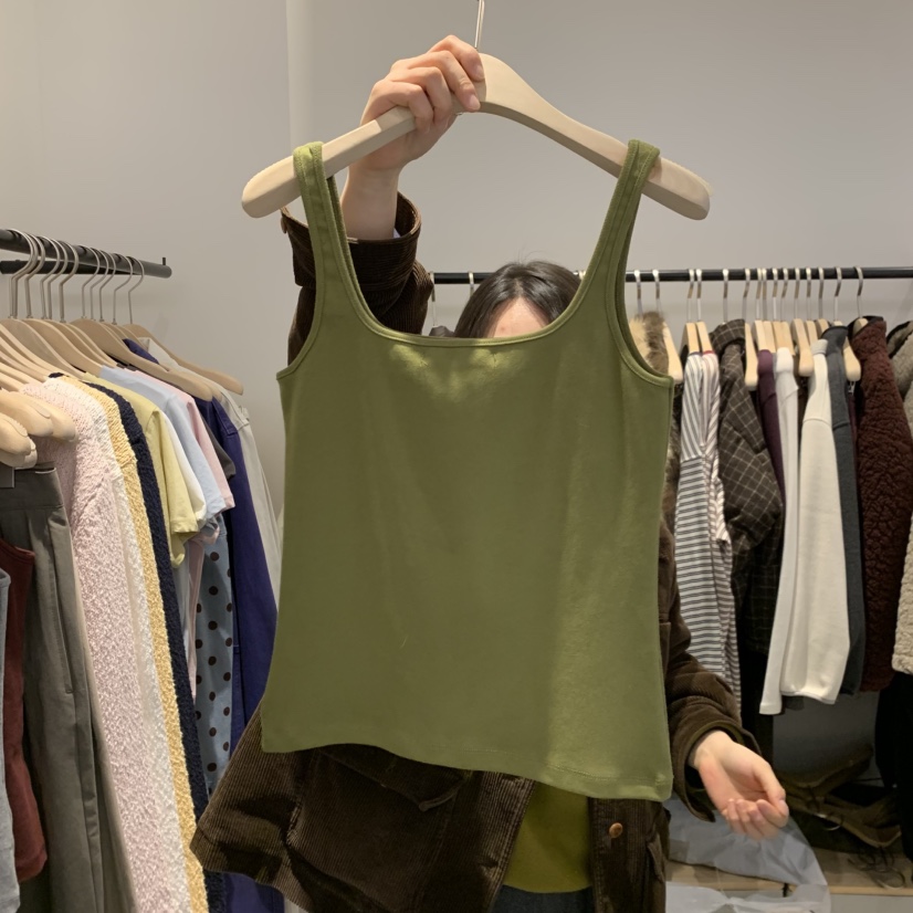 PLATE韓國代購女士新款時尚推薦26春夏真品休閑職業吊帶背心PLATE吊帶/背心