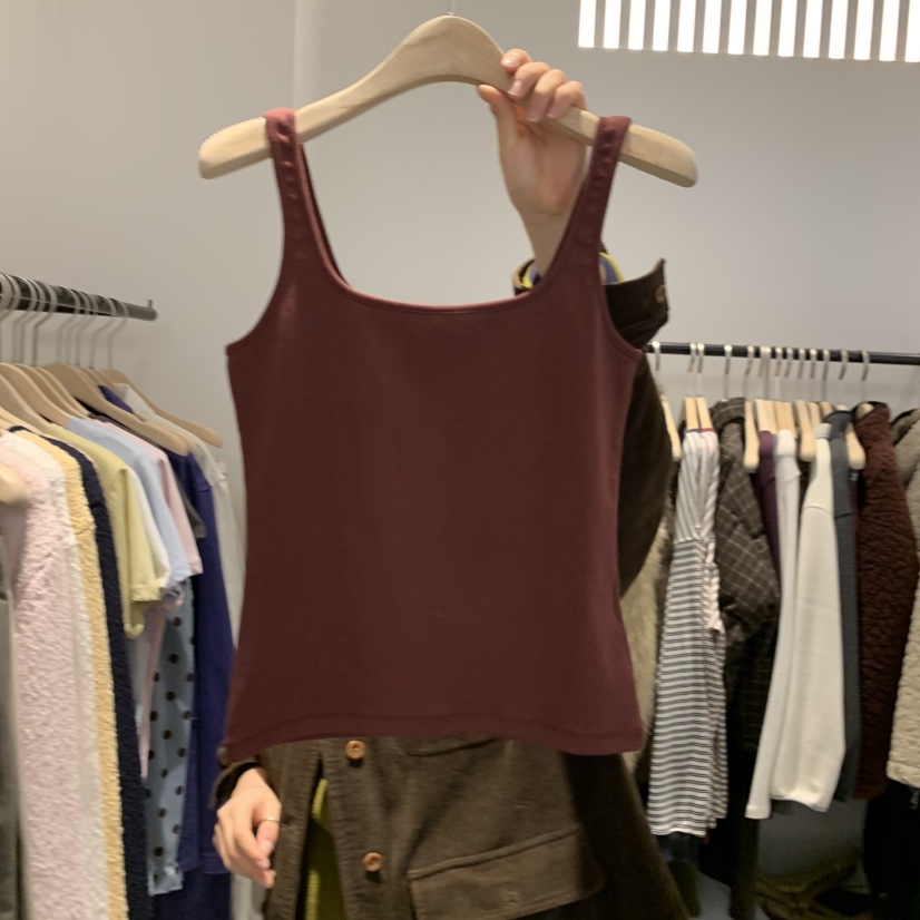 PLATE韓國代購女士新款時尚推薦26春夏真品休閑職業吊帶背心PLATE吊帶/背心圖色3