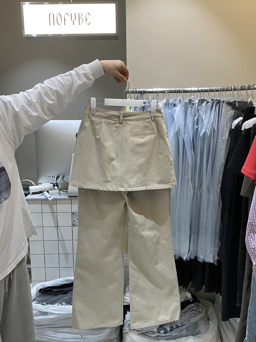 NOFYBE東大門直郵女士新品休閑人氣推薦26春夏職業裙褲春款NOFYBE裙褲