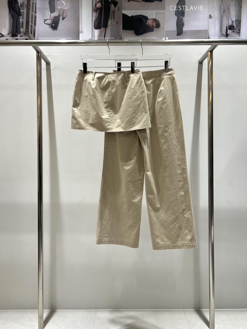 CESTLAVIE韓國直郵女士新款時尚熱賣26春夏人氣職業裙褲春款CESTLAVIE裙褲