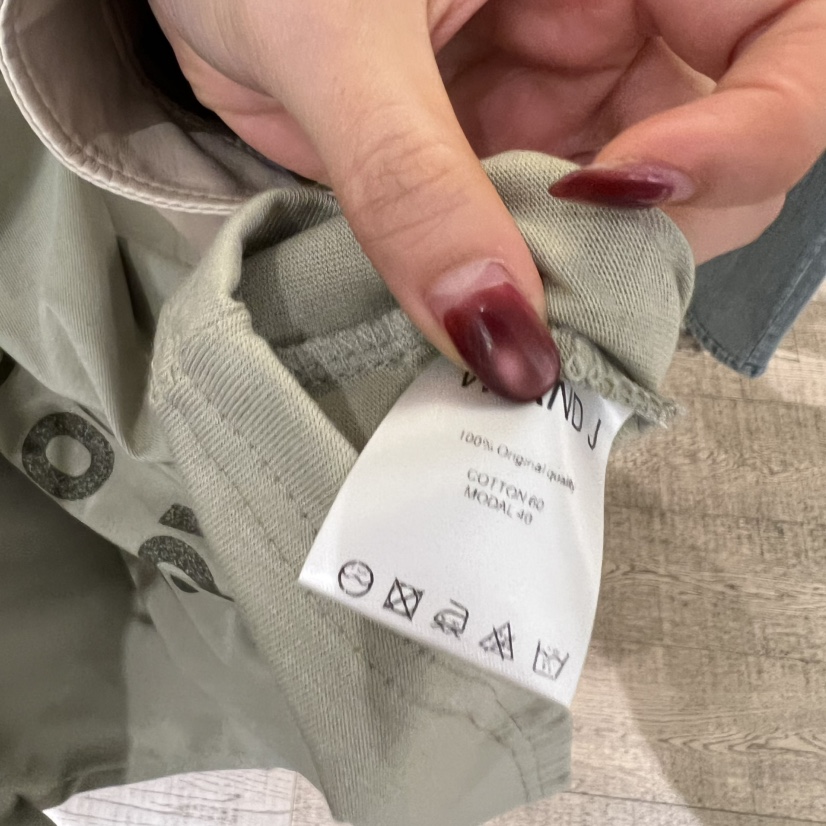 W AND J韓國代購女裝新款職業推薦真品時尚26春夏休閑T恤W AND JT恤