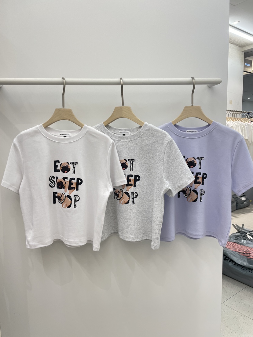 NYLON東大門實拍女裝新款休閑26春夏推薦時尚真品T恤春款NYLONT恤